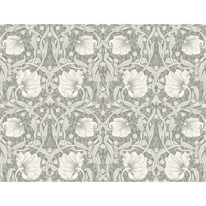 Wodina Peel & Stick Floral Wallpaper | Wayfair North America