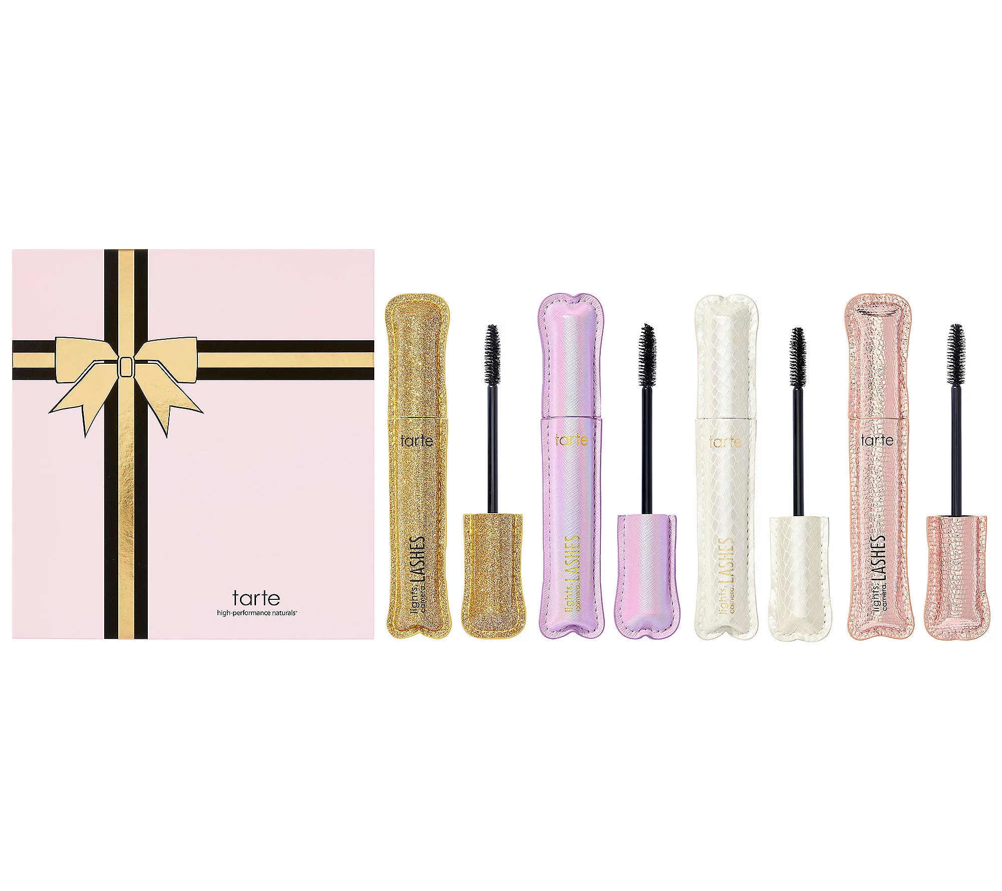 tarte Lights, Camera, Lashes 4-pc Mascara Vault | QVC