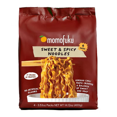 MOMOFUKU Sweet and Spicy Noodles - 14.12oz/4ct | Target