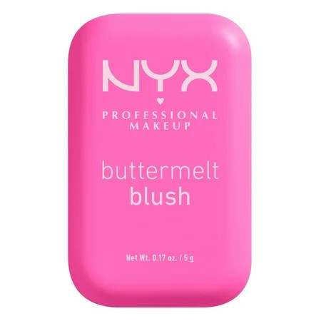 NYX Professional Makeup Buttermelt Blush, Face Makeup Powder Blush, My Butta Half, 0.17 oz | Walmart (US)