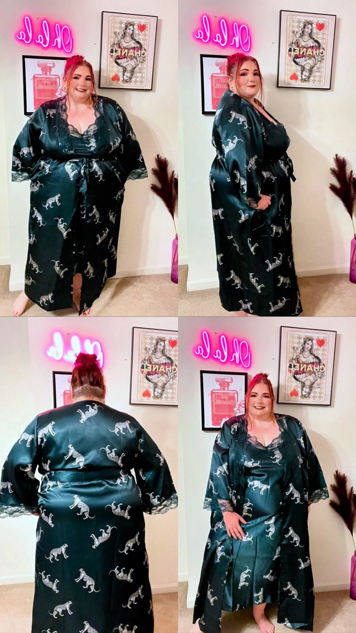 Woman Within Satin Robe + Nightgown set! 🐆

#LTKWedding #LTKMidsize #LTKPlusSize