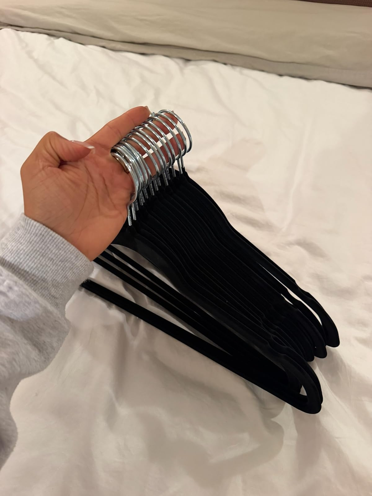 Utopia Home Velvet Hangers 30 Pack \u2013 Luxury Non-Slip Slim Pant & Coat Hangers, Strong Space-... | Amazon (US)
