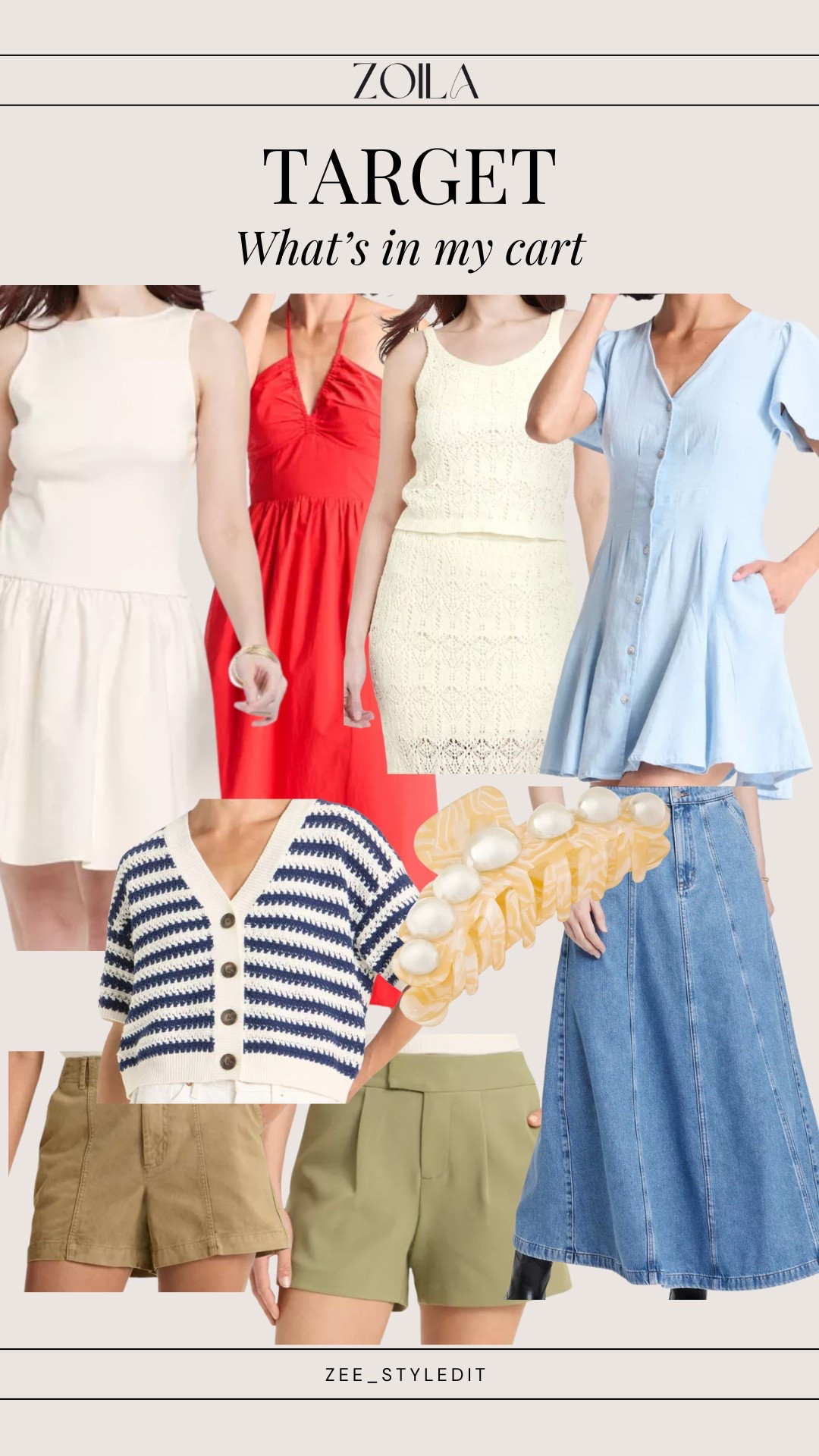 @target what’s in my cart 🤌🏻
Try on haul coming soon! 

#LTKU #LTKFindsUnder50 #LTKOver40