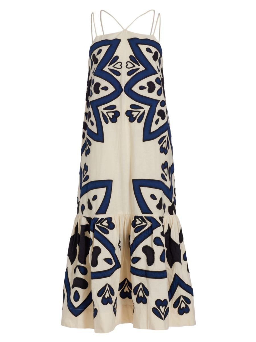 Kaia Kaleidoscope Appliqué Maxi Dress | Saks Fifth Avenue