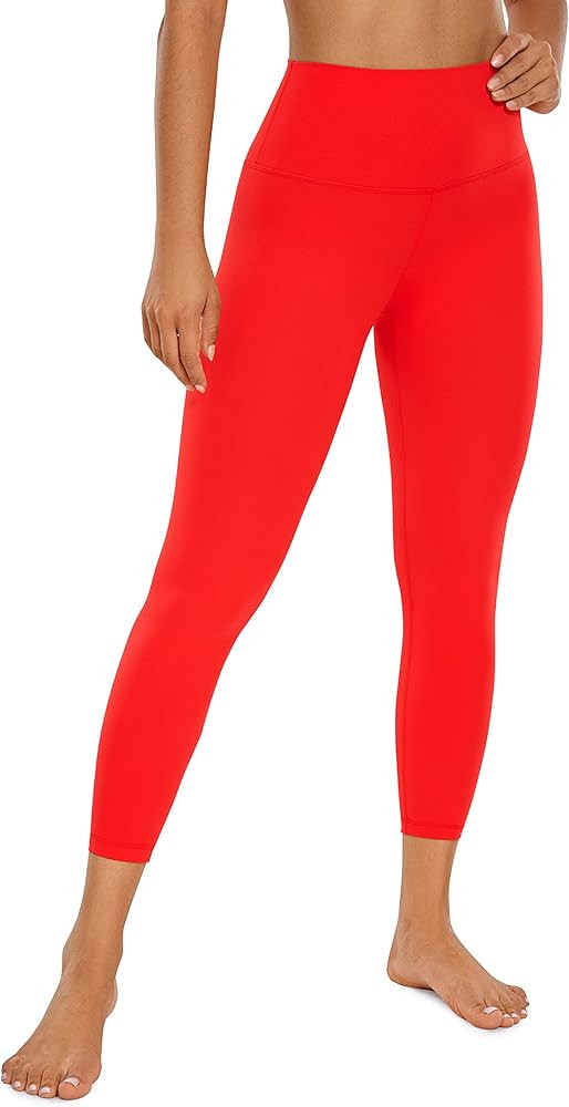 CRZ YOGA Butterluxe High Waisted Capris Workout Leggings for Women 23'' - Lounge Leggings Buttery... | Amazon (US)