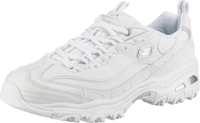 Skechers Womens D'Lites Fresh Start Memory Foam Lace-up Sneaker | Amazon (US)