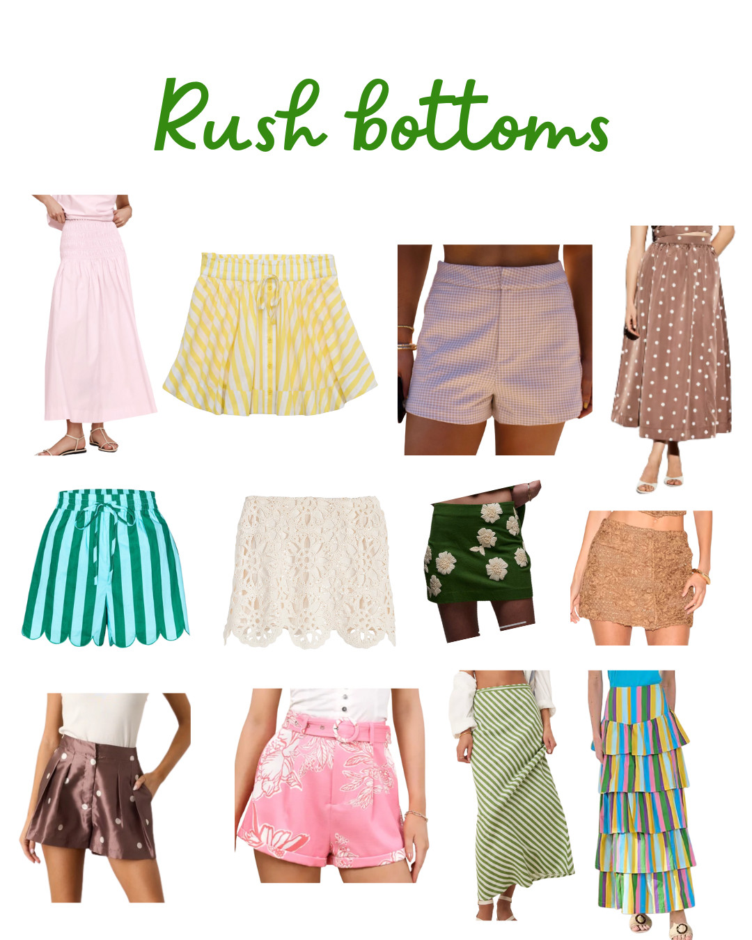 RUSH PICKS !! 

 
