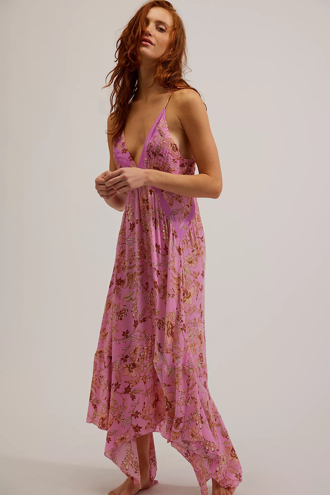 There She Goes Printed Maxi Slip | Free People (Global - UK&FR Excluded)