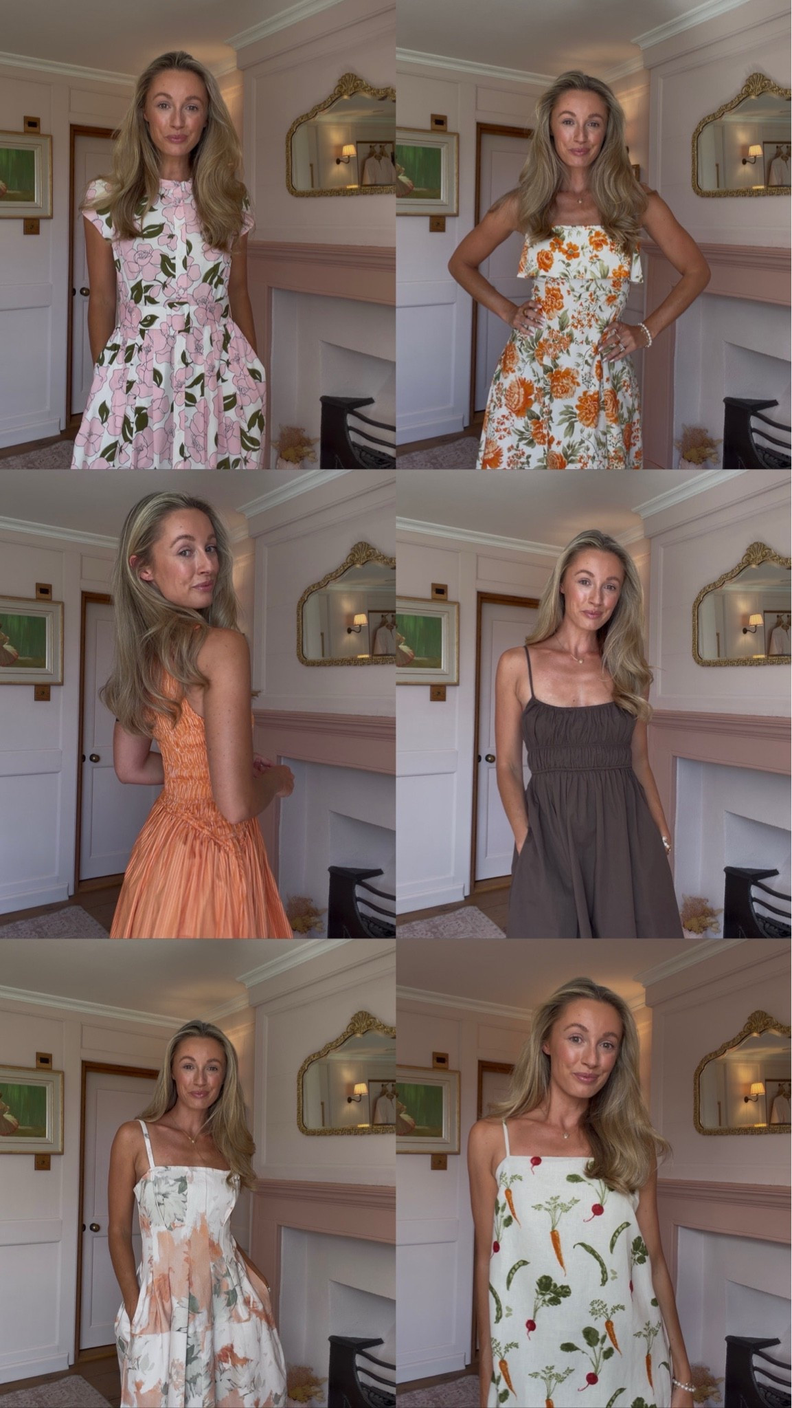 Summer high street dresses 🤍 Euro summer style, midi dress, floral dresses, elegant wardrobe 🫶🏼

#LTKsummer #LTKwedding #LTKdresses