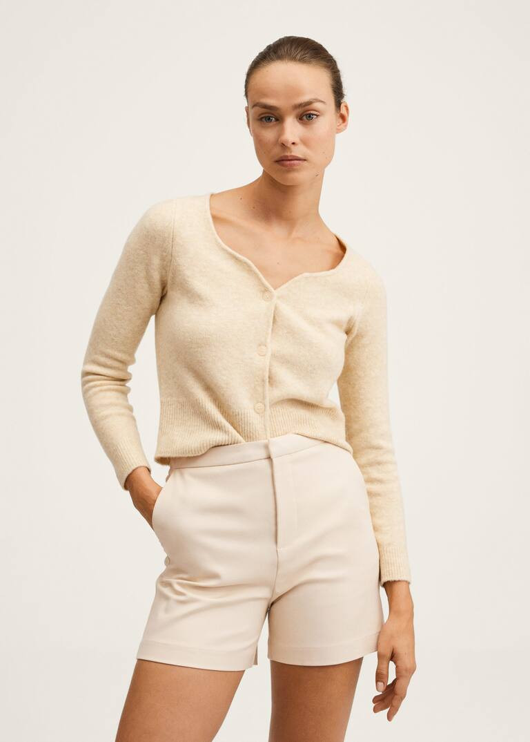 Pockets cotton shorts | MANGO (US)