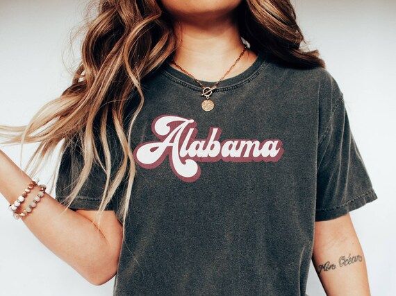 Alabama College Town Roll Tide T-shirt Trendy Game Day - Etsy | Etsy (US)