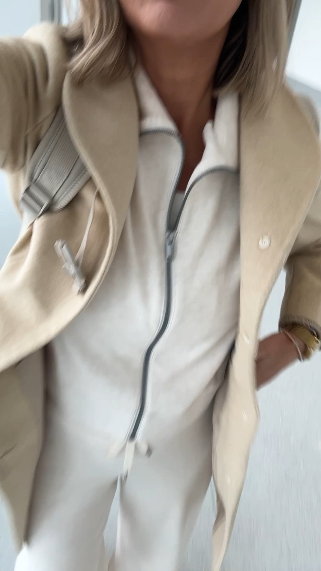 Airport outfit! Wearing small and small tall in the spanx pieces. Use my new customer discount RACHELXSPANX.  

#LTKTall #LTKSaleAlert #LTKTravel