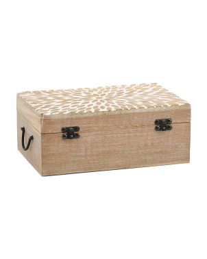 Large Carved Box | TJ Maxx