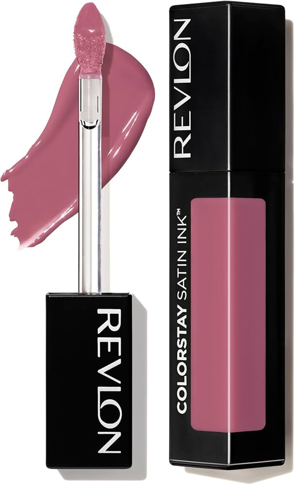 Revlon ColorStay Satin Ink Liquid Lipstick, Longwear Rich Lip Colors, Formulated with Black Curra... | Amazon (US)