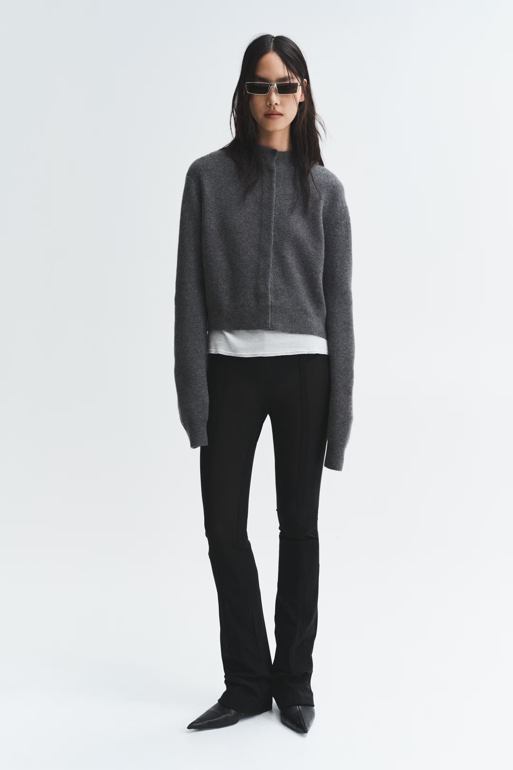 Structured Cashmere Cardigan | H&M (US + CA)