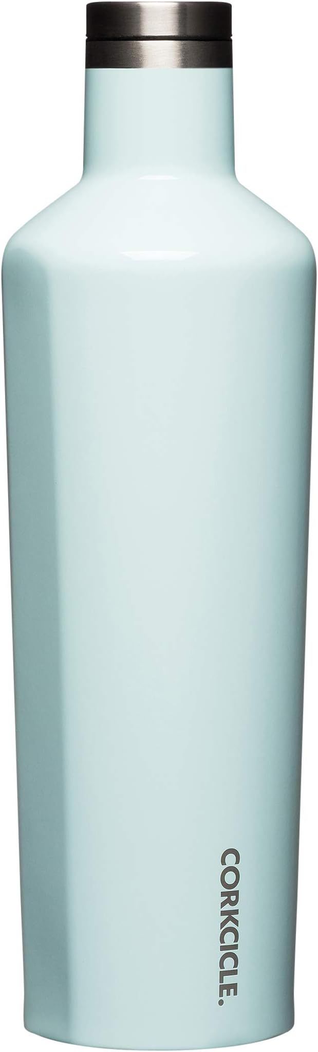 Corkcicle Canteen 25 oz Insulated Stainless Steel Bottle, Gloss Powder Blue | Amazon (US)