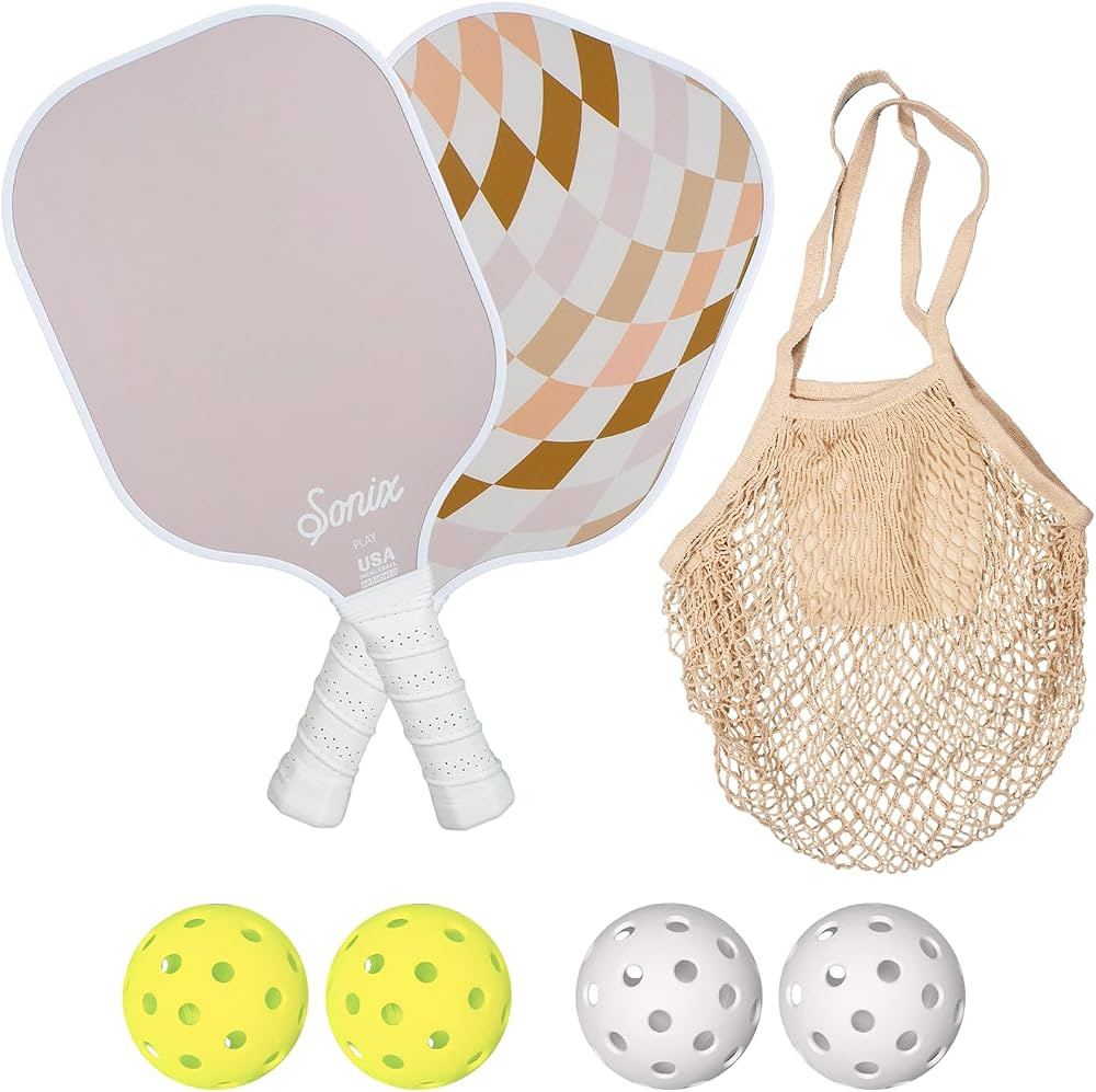 Sonix | USAPA Approved | Pickleball Paddles Set of 2 | Fiberglass Surface Pickleball Set with 2 R... | Amazon (US)