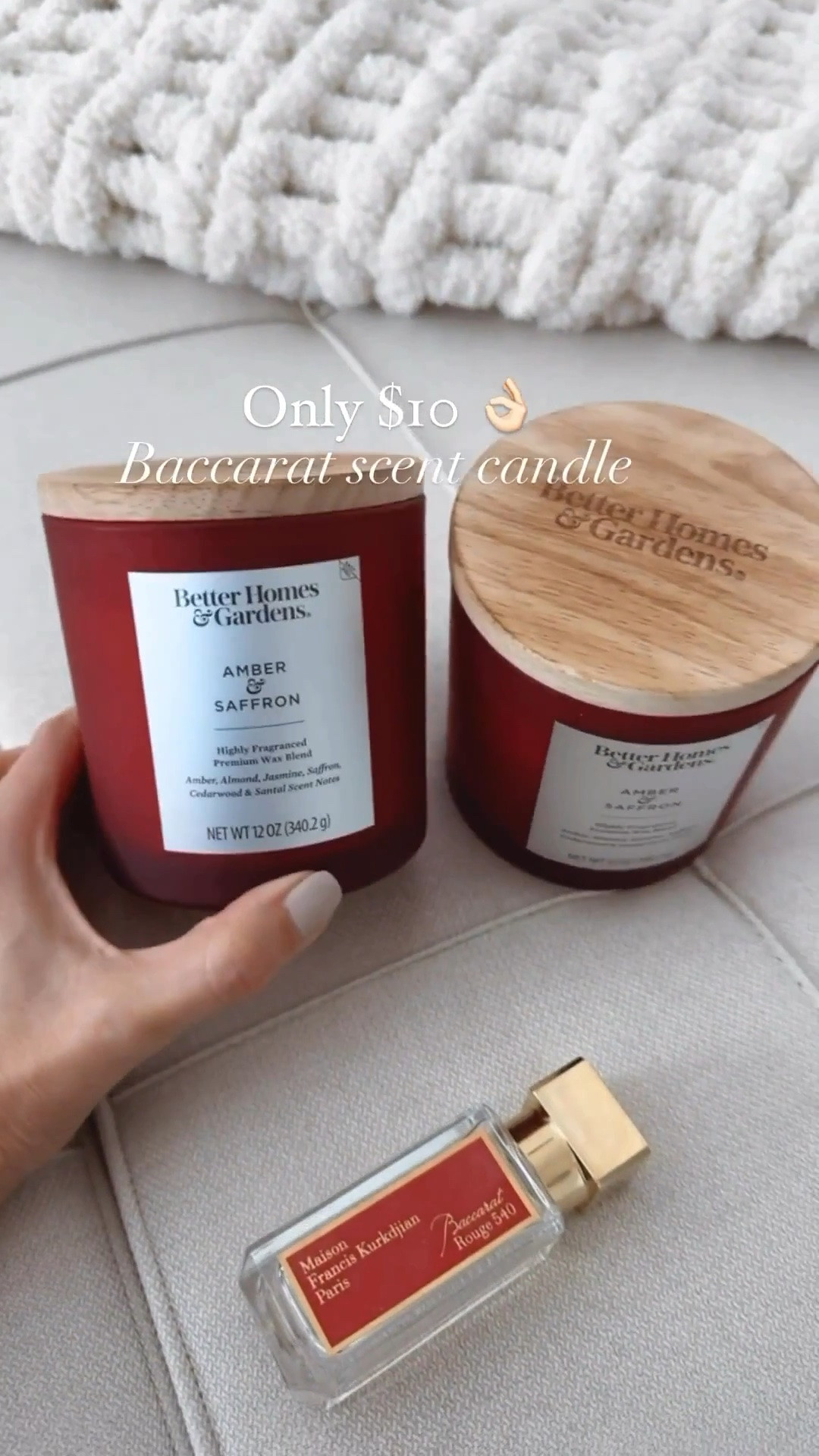The perfect luxury scent candle for only 10 🙌🏻 baccarat scent candle 👌🏻

#LTKHome #LTKBeauty #LTKSeasonal