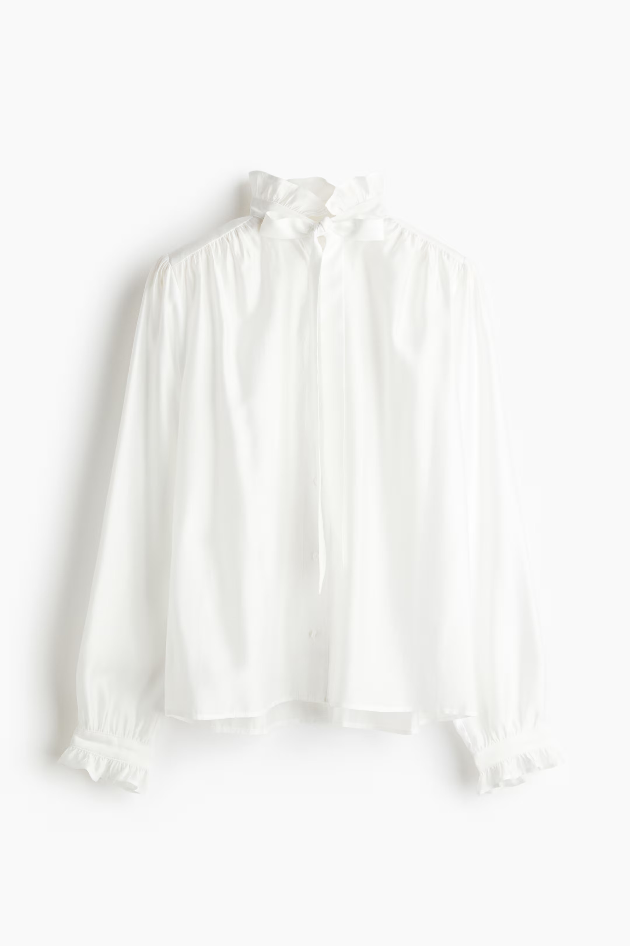 Blouse with Bow Collar | H&M (US + CA)