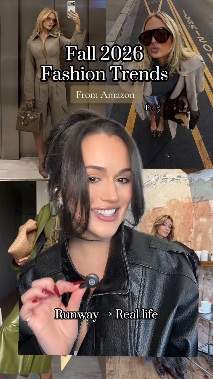 Fall 2026 fashion trends from Amazon  pt. 5￼