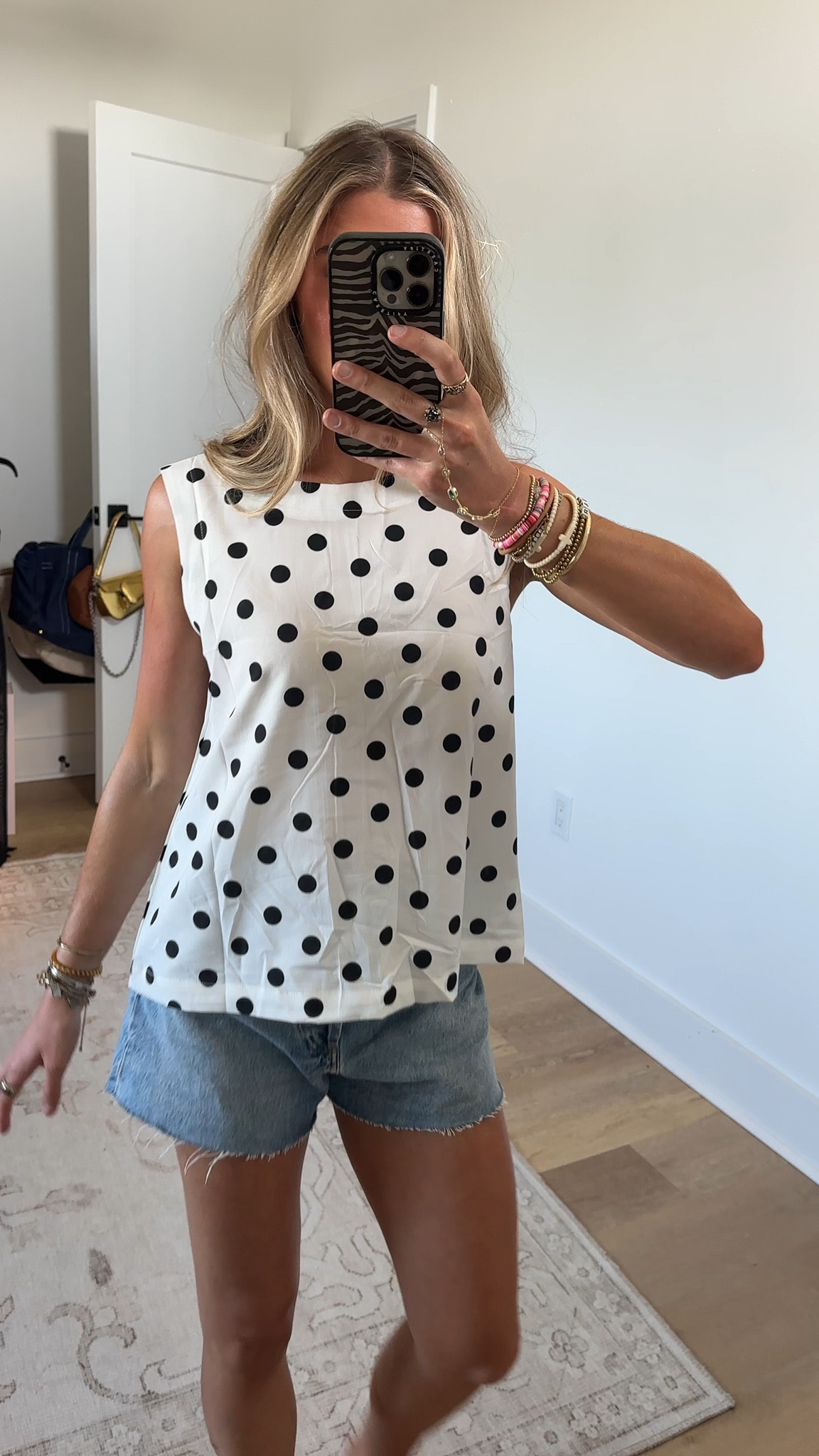 Amazon size small Xiaoxuemeng Womens Polka Dot Top Sleeveless Tank Tops Crewneck Casual Summer Blouse with Bow Tie

#LTKootd #LTKSaleAlert #LTKSeasonal