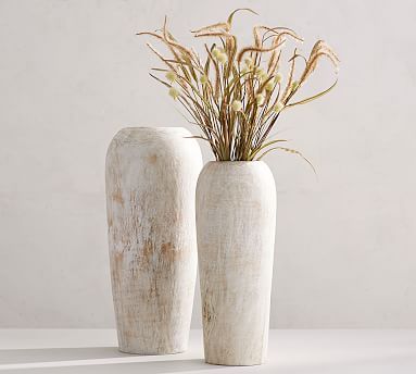 Handmade Mango Wood Vases | Pottery Barn (US)