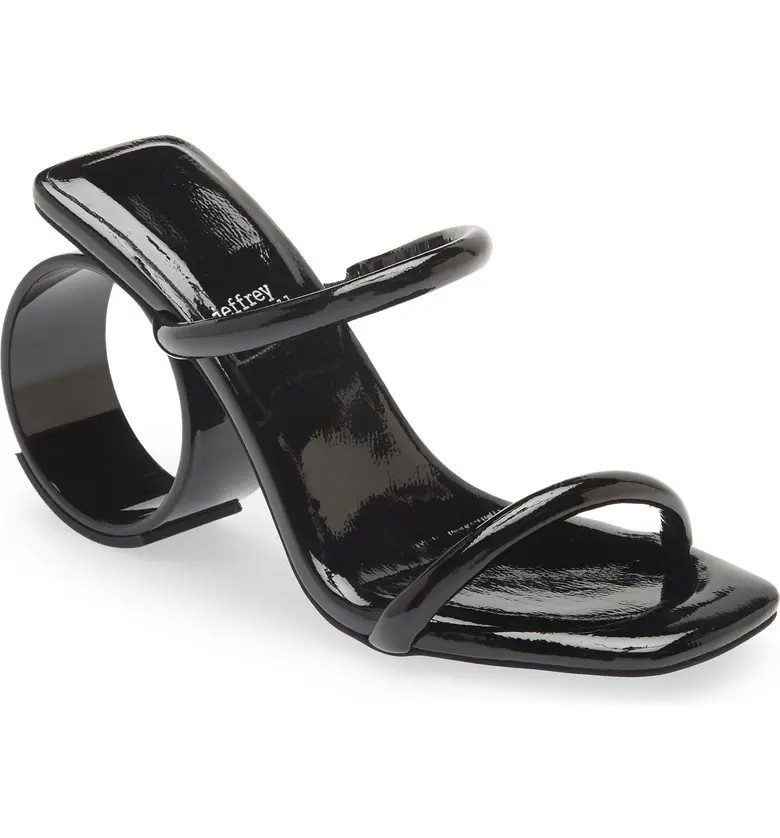 Jeffrey Campbell Rite Round Square Toe Sandal | Nordstrom | Nordstrom