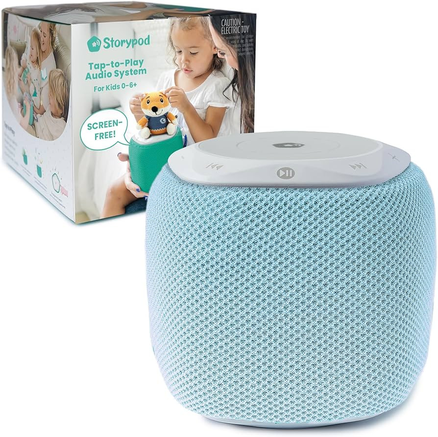 Storypod The Learning-First Audio Play System | Starter Set Plus Interchangeable Baby Blue Sleeve... | Amazon (US)