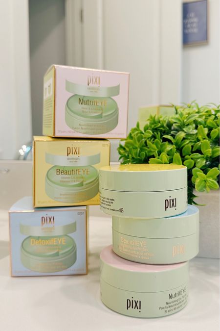 #AD | Finishing off my skincare routine with these nourishing and replenishing eye patches from @PixiBeauty! 🌱

You guys can shop these products in my LTK Shop! @Shop.LTK #liketkit