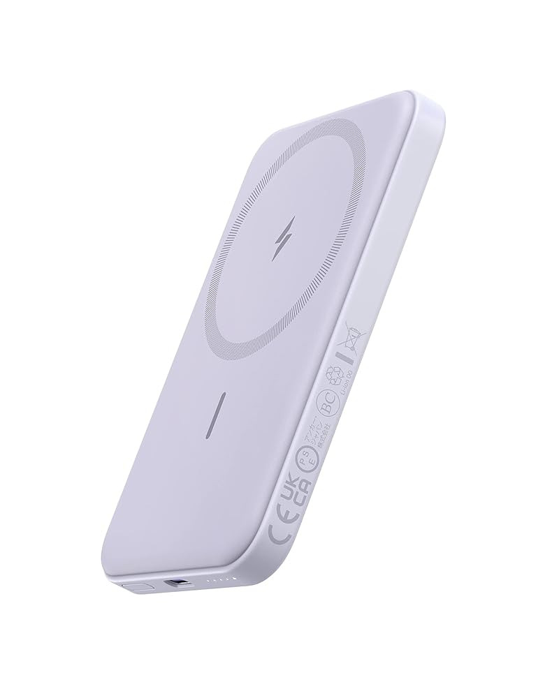 Anker 621 Magnetic Portable Charger (MagGo), 5,000mAh Wireless Power Bank with USB-C Cable, Magsa... | Amazon (US)