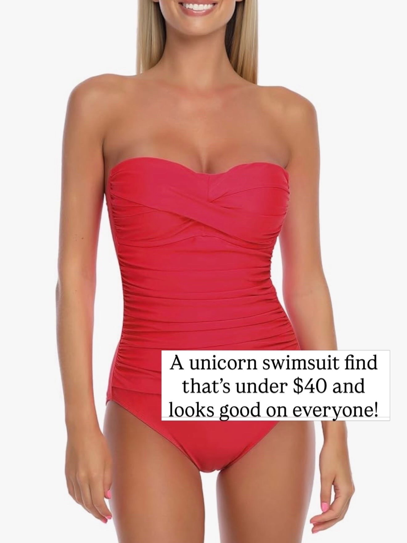 This swimsuit looks good on everyone!!

#LTKgrwm #LTKootd #LTKmomlife