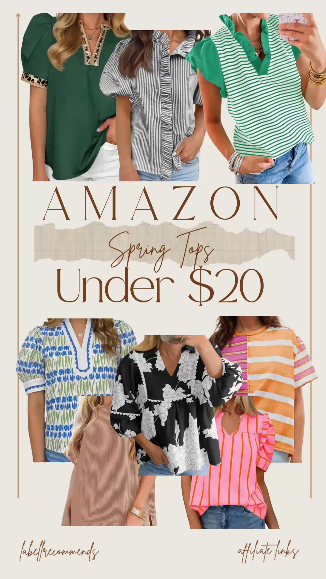 Amazon Big Spring Sale is the perfect time to stock up on affordable spring and summer tops—think lightweight blouses, casual tees, trendy tanks, and everyday basics that look elevated without the price tag. These Amazon fashion finds are perfect for warm weather outfits, easy layering, and building a chic, budget-friendly spring wardrobe. All affordable tops under $20.

#springfashionfinds
#amazonspringstyle
#affordablefashionfinds


affordable spring fashion, Amazon spring sale fashion, spring tops for women, summer tops outfit ideas, casual chic outfits, lightweight blouses for spring, budget-friendly fashion finds


#LTKSaleAlert #LTKSeasonal