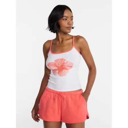 No Boundaries Scoop Cami Top, Women's Sizes XXS-XXL | Walmart (US)