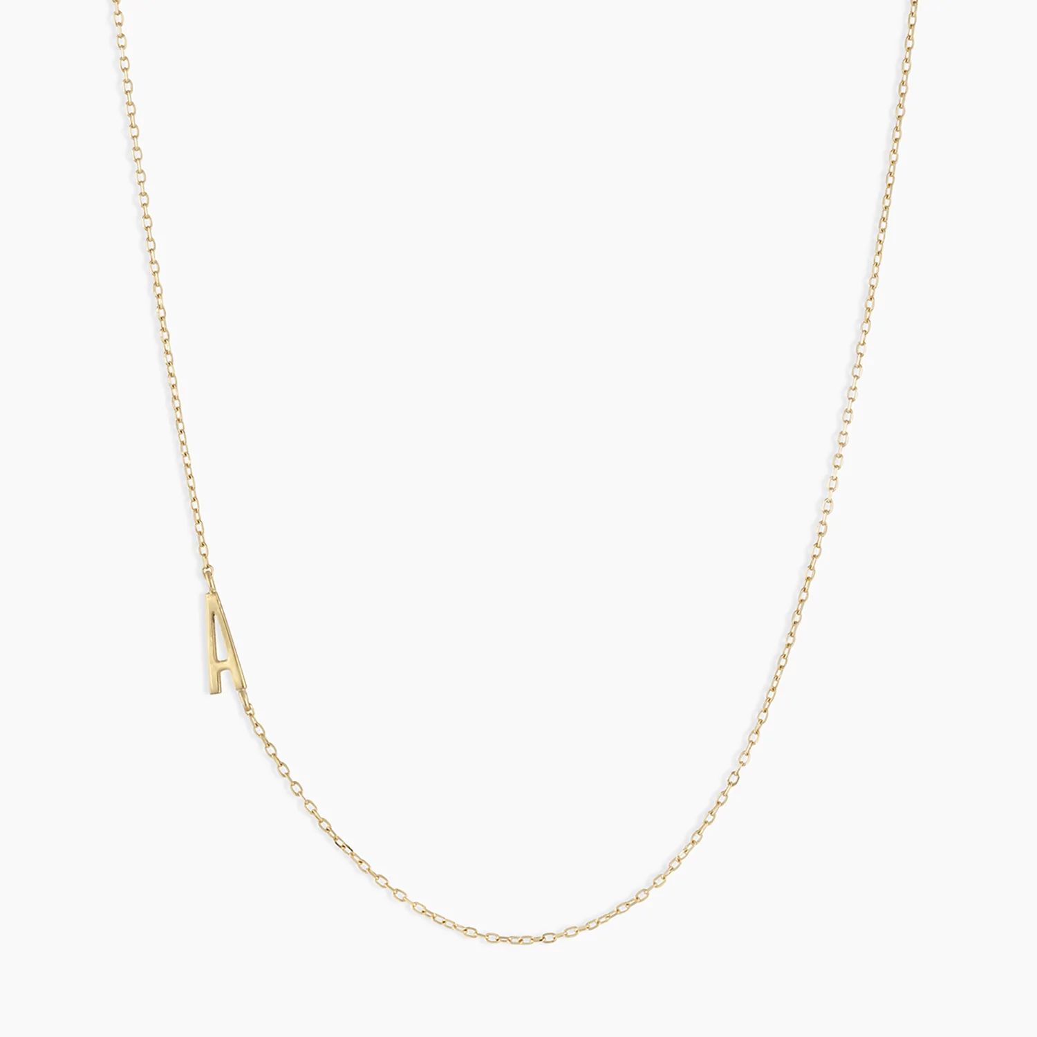 14k Gold Alphabet Necklace | Gorjana
