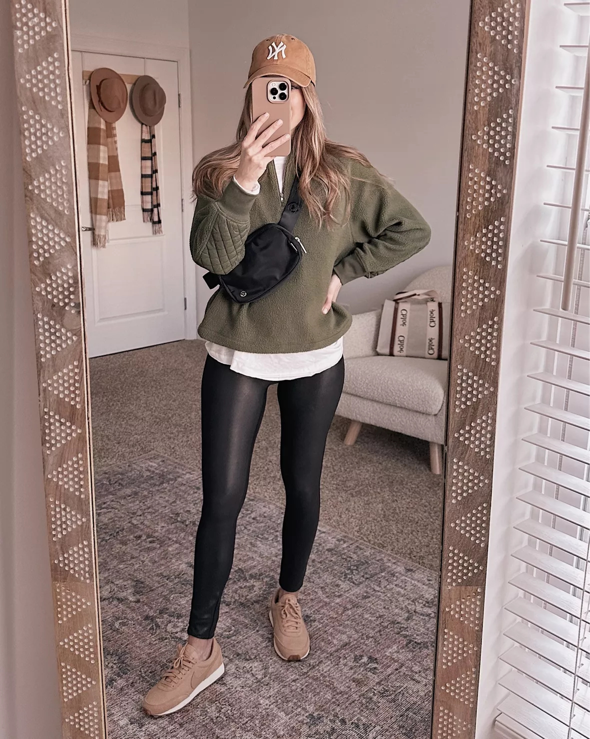 Control Top Faux Leather Leggings curated on LTK