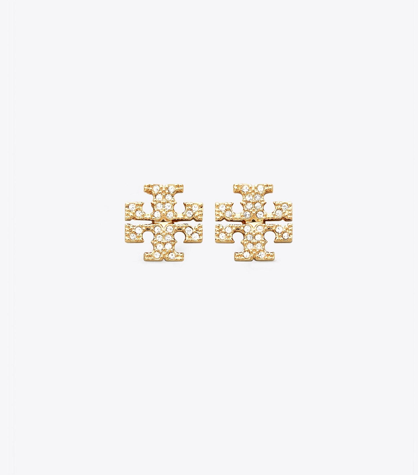 Kira Pavé Stud Earring: Women's Jewelry | Earrings | Tory Burch UK | Tory Burch (US)