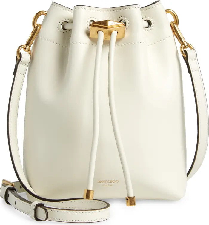 Jimmy Choo Mini Bon Bon Leather Bucket Bag | Nordstrom | Nordstrom