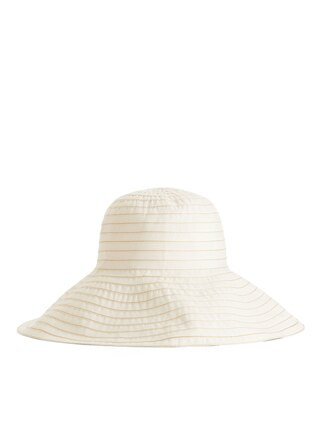 Sonnenhut aus Baumwollmix – Weiß – Damen – ARKET DE | Arket EU