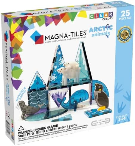 Amazon.com: Magna-Tiles® Arctic Animals 25 Piece Set : Toys & Games | Amazon (US)