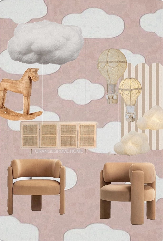 My dreamy playroom for our baby 🫶🏼☁️🎀#LTKFamily 

#LTKBaby #LTKKids