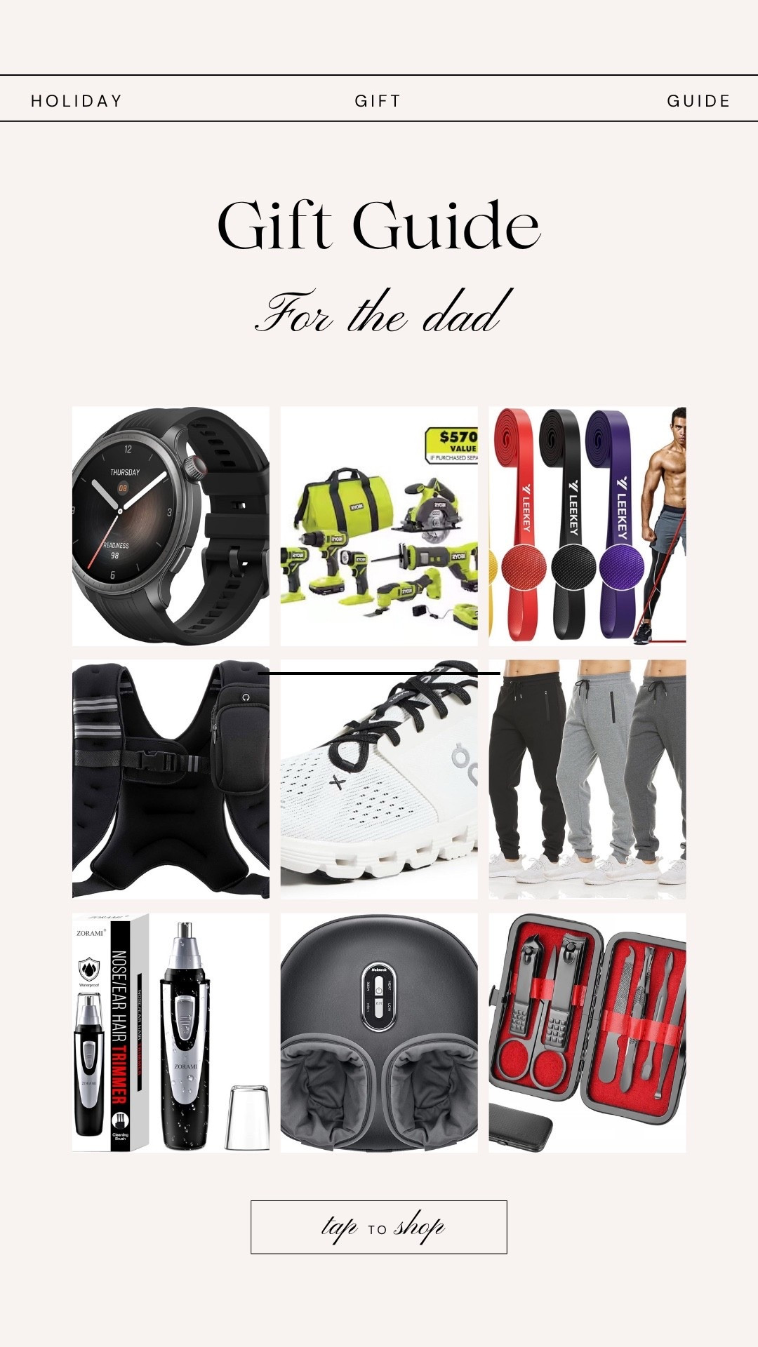 Gift guide for HIM. Love all these ideas for my husband! 

#LTKGiftGuide #LTKFindsUnder50 #LTKHoliday