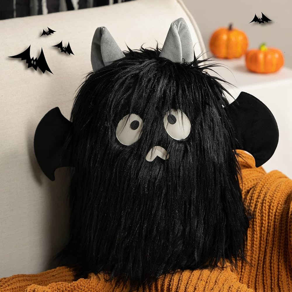 Ashler Halloween Ghost Pillows, Ghost Shaped Throw Pillow for Happy Halloween Decorative, Cute Sp... | Amazon (US)