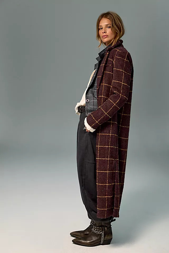Hailey Tweed Duster | Free People (Global - UK&FR Excluded)