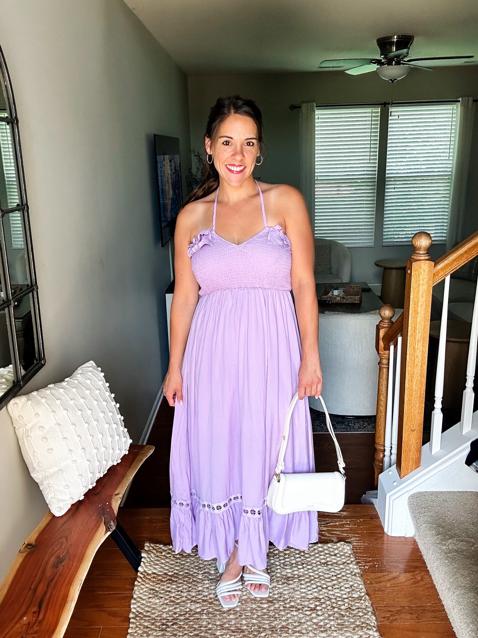 Wearing a small (TTS), heels also fit TTS

Maxi dress, summer dress, vacation dress, resort wear, Amazon fashion, affordable fashion, mom style, date night outfit, white summer purse, white heels



#LTKFindsUnder50 #LTKStyleTip #LTKSummerSales