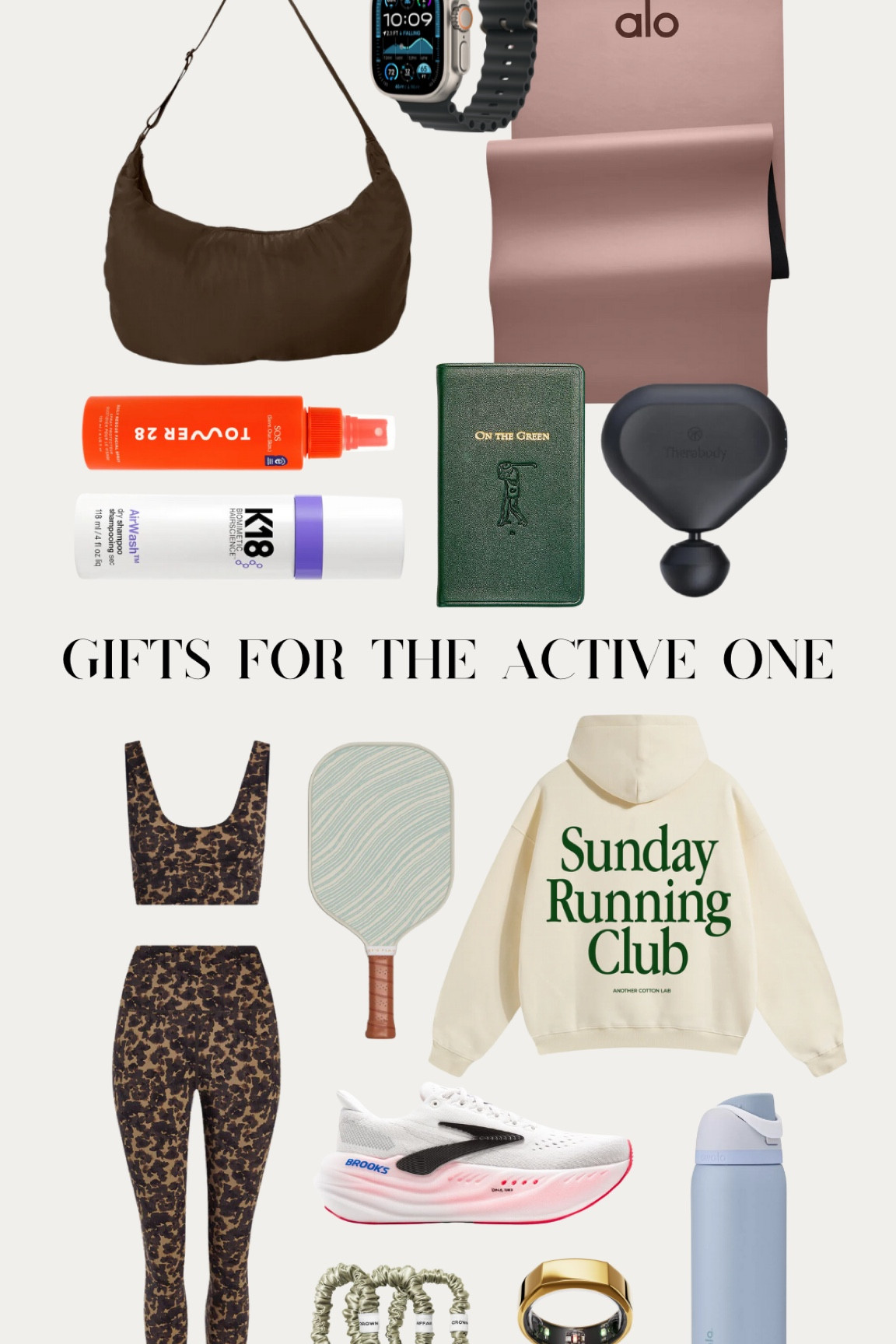 Holiday gifts, gifts for the active one, active gift ideas, gifts for her, gift guide, wellness gifts 

#LTKActive #LTKGiftGuide #LTKHoliday
