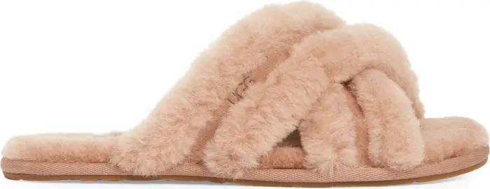Scuffita Genuine Shearling Slide Slipper (Women) | Nordstrom