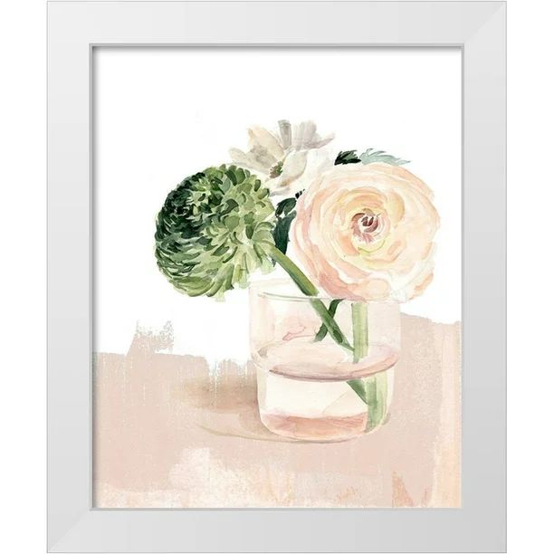 Parker, Jennifer Paxton 15x18 White Modern Wood Framed Museum Art Print Titled - Bud Vase II | Walmart (US)