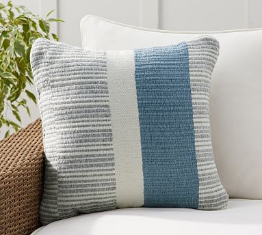 Airstream Coronado Striped Indoor/Outdoor Pillow | Pottery Barn (US)