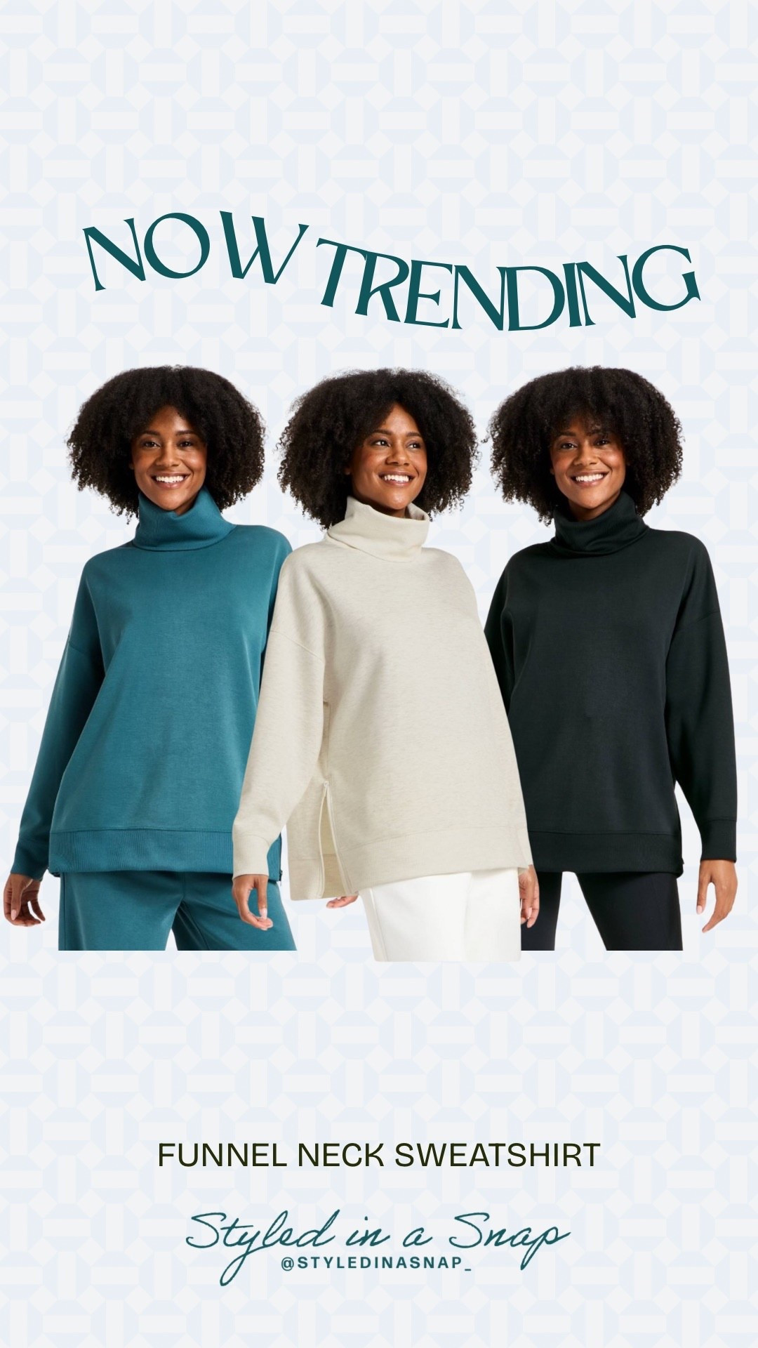 New funnel neck sweatshirts from target are back in stock and so comfy! Grab one before they sell out again!

#LTKGiftGuide #LTKHoliday #LTKOver40