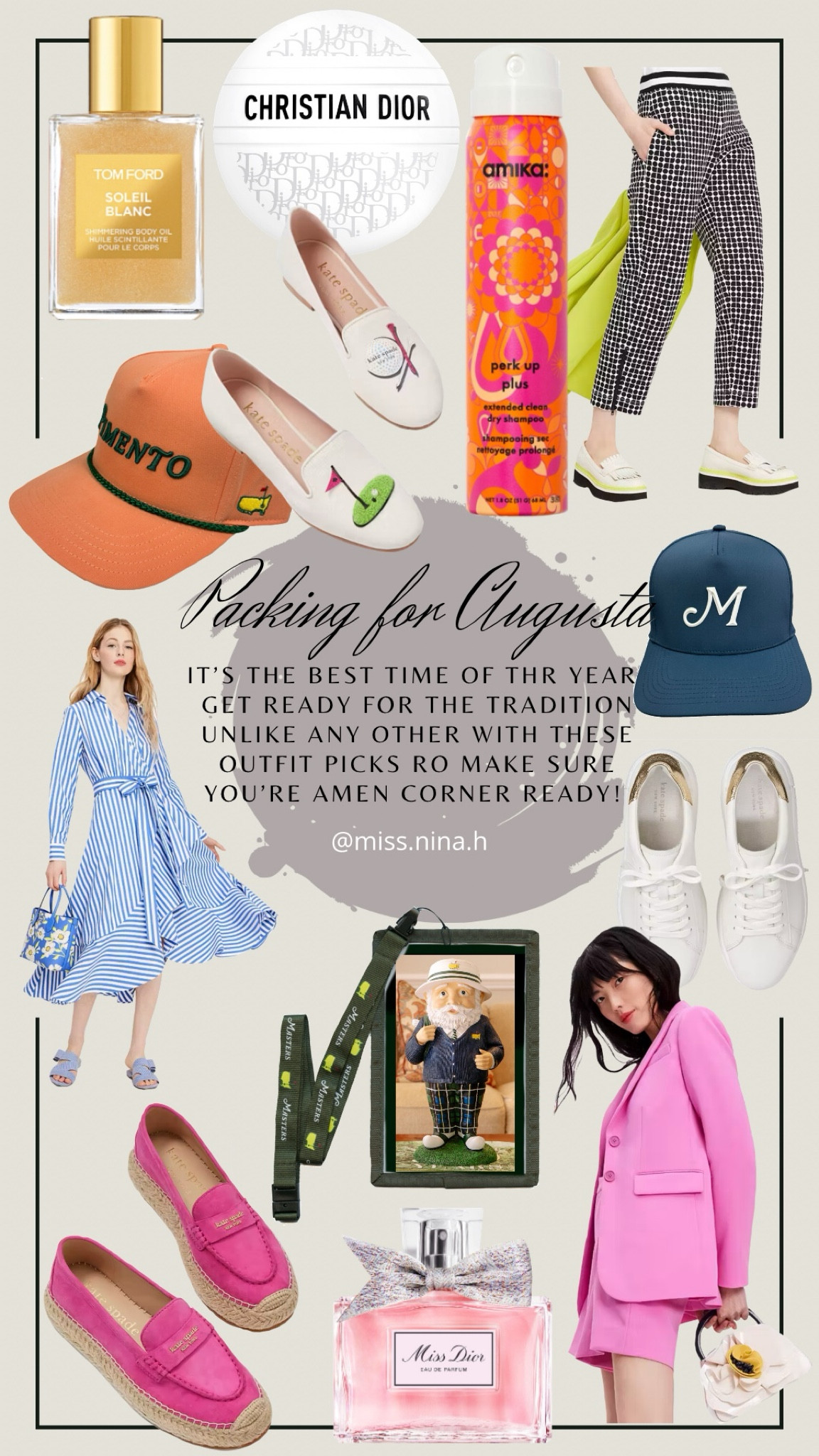 Are you ready for Masters weekend?! Even if you’re not in Augusta, you can look the part! 

#LTKxSephora #LTKstyletip #LTKtravel